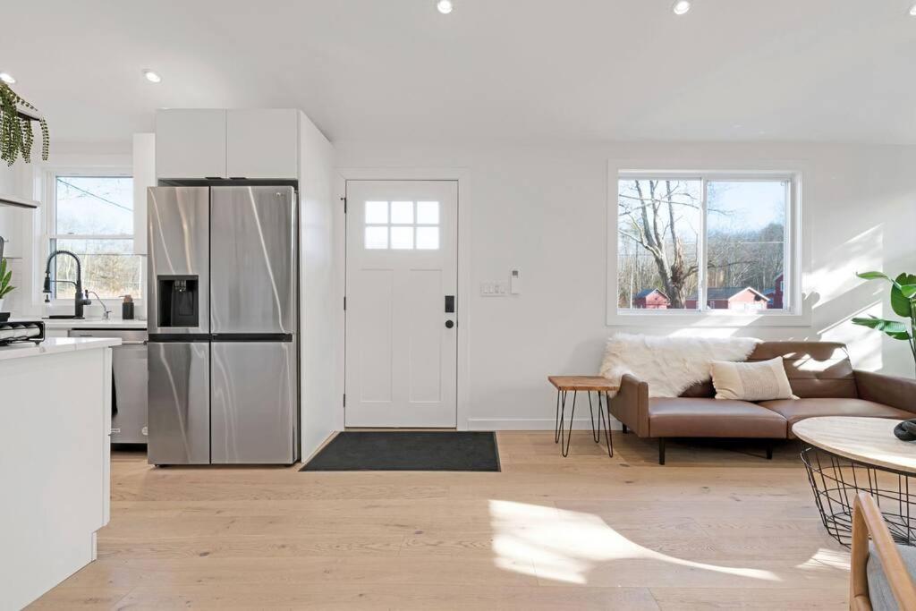 New Paltz Zen Wellness Cabin W/ Hot Tub المظهر الخارجي الصورة