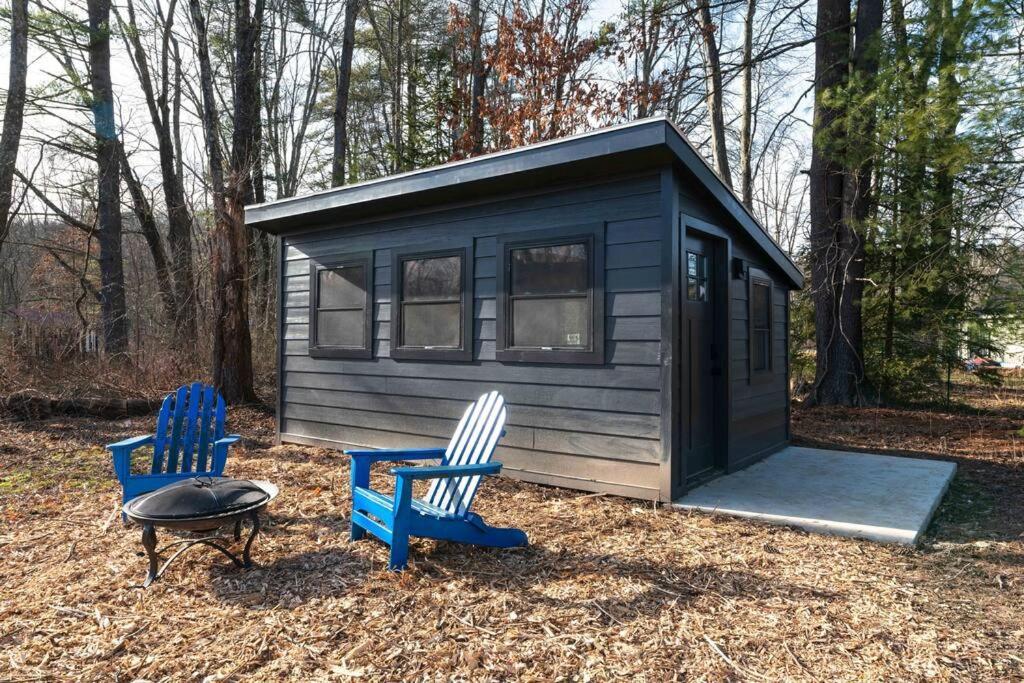 New Paltz Zen Wellness Cabin W/ Hot Tub المظهر الخارجي الصورة